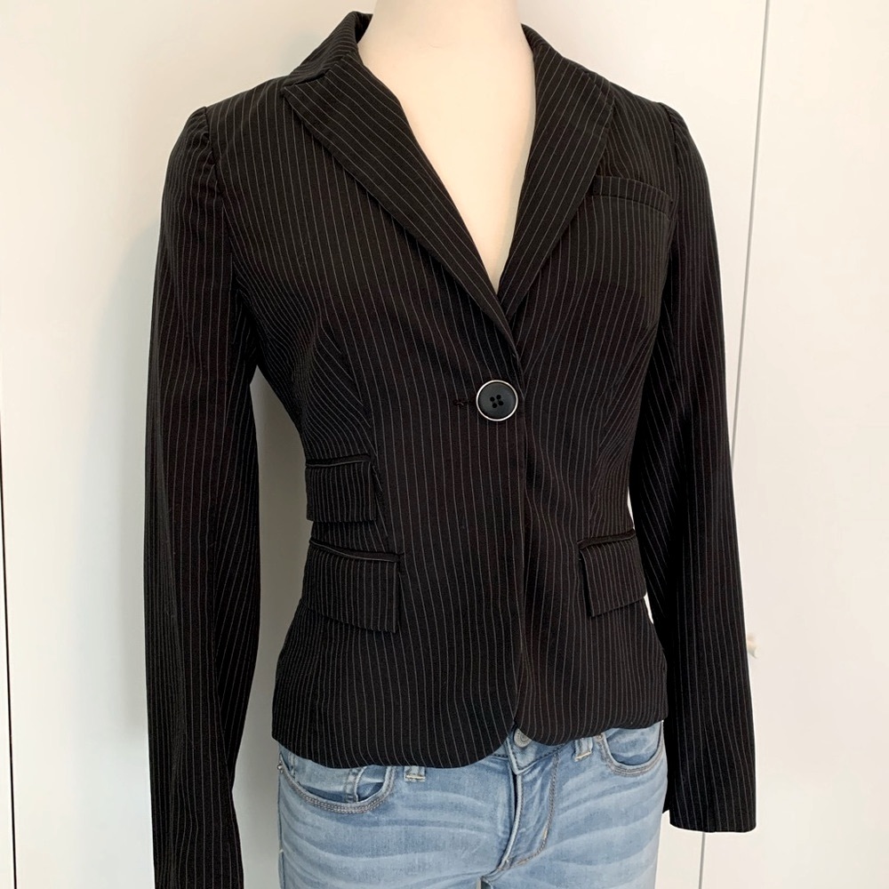 Vintage Pinstripe Blazer
